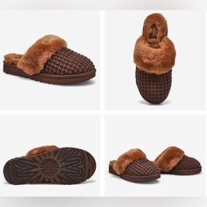 Cozy Knit Ugg Slippers